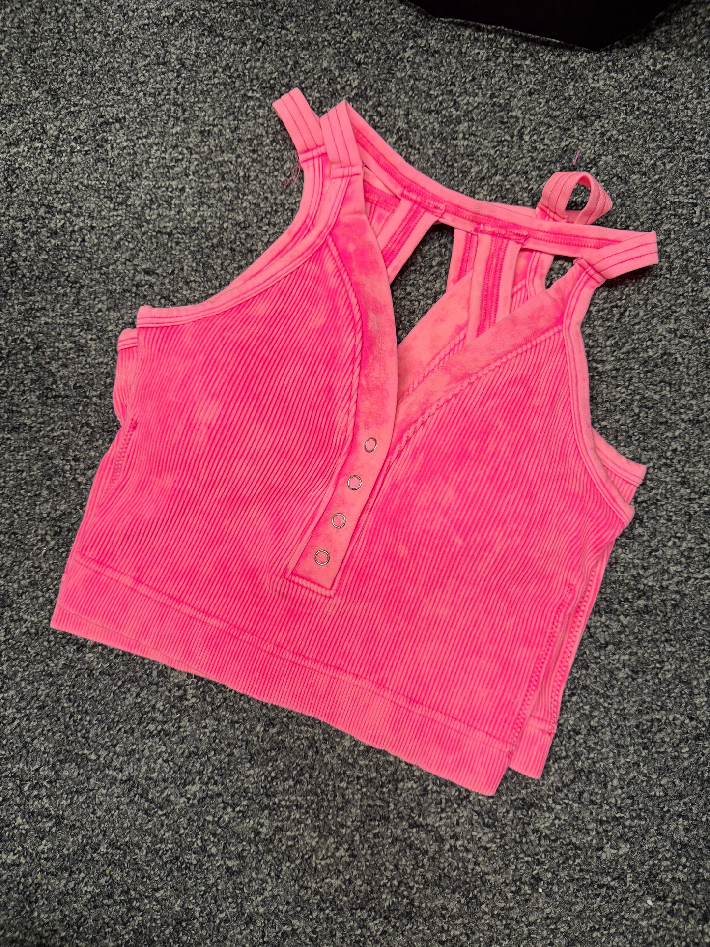 Reba Henley Padded Bralette Top