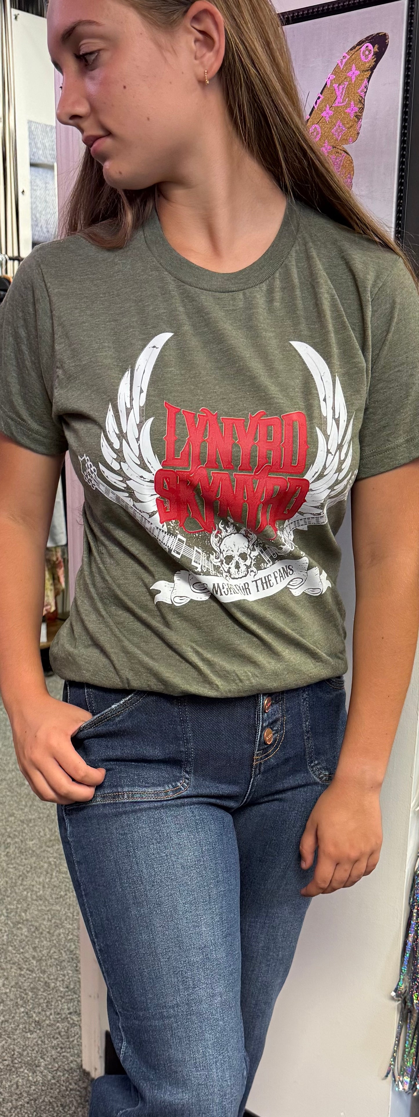 Lynard Skynard Rock Band Tee Classic