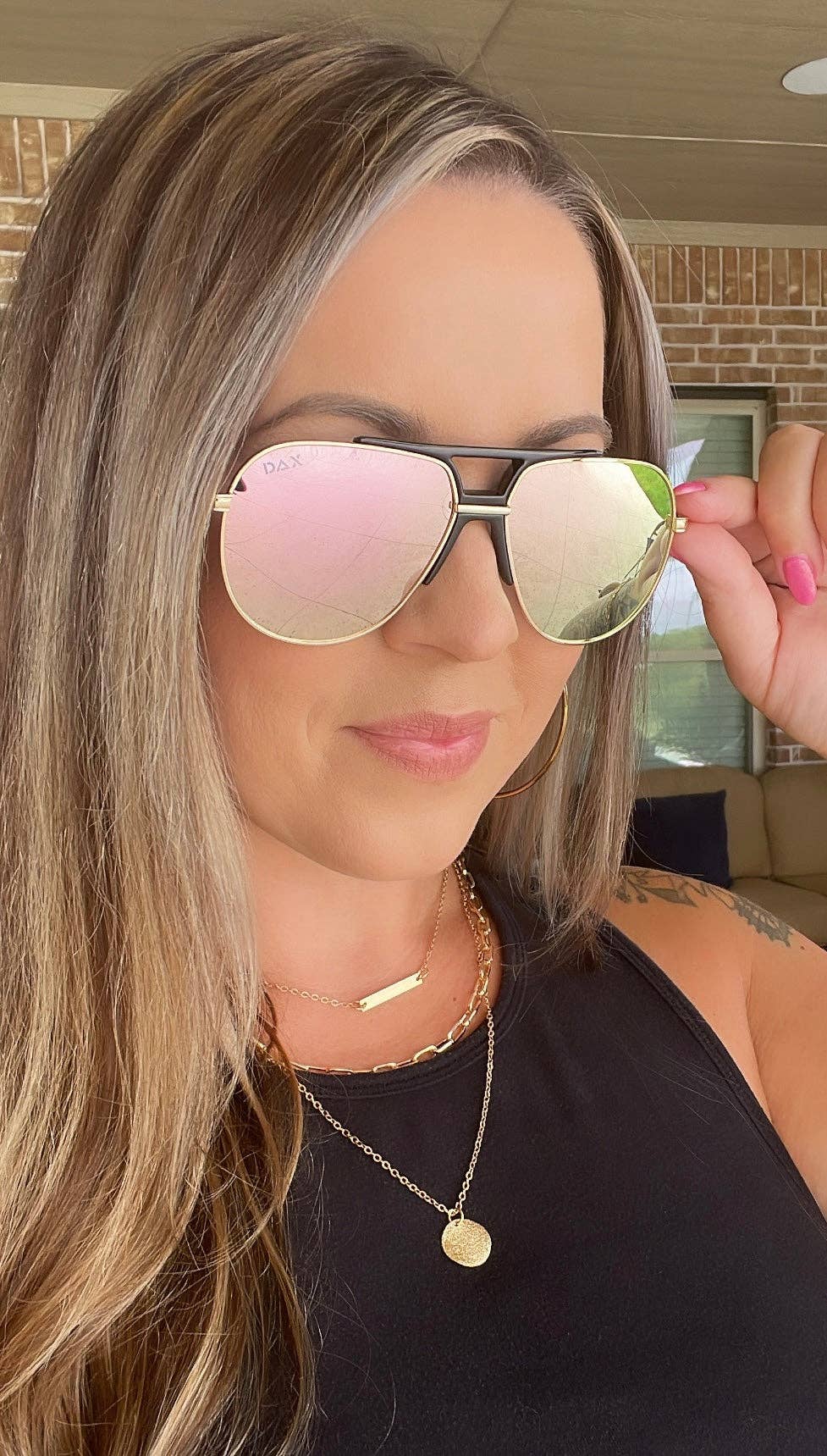 Brooks Sunnies in Gold