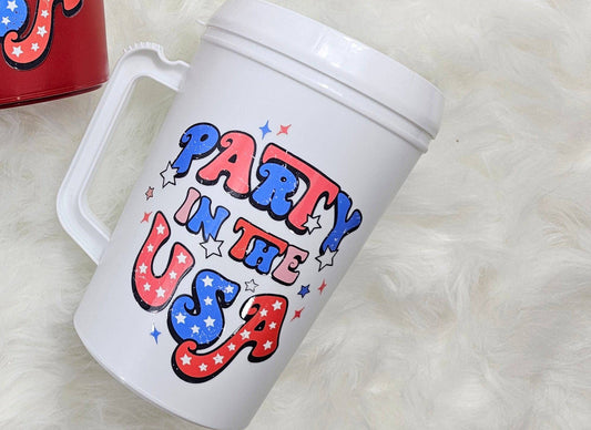 'Party In The USA' HIP SIPS Mega Mug 34oz