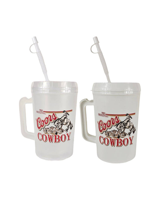 Original Coor Beer Cowboy Mega Trucker Mug 34oz