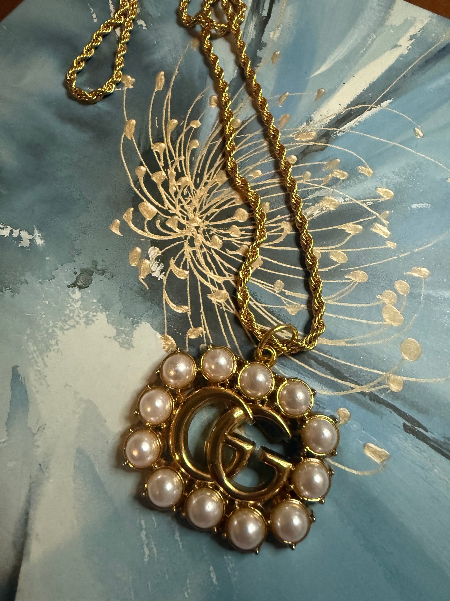 Amazing Large Pearl Studded Necklace