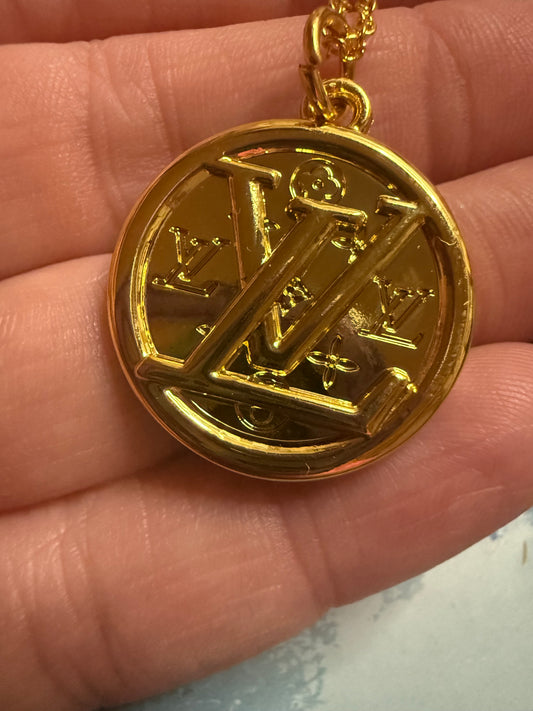 Goldstone Large Letters Medallion