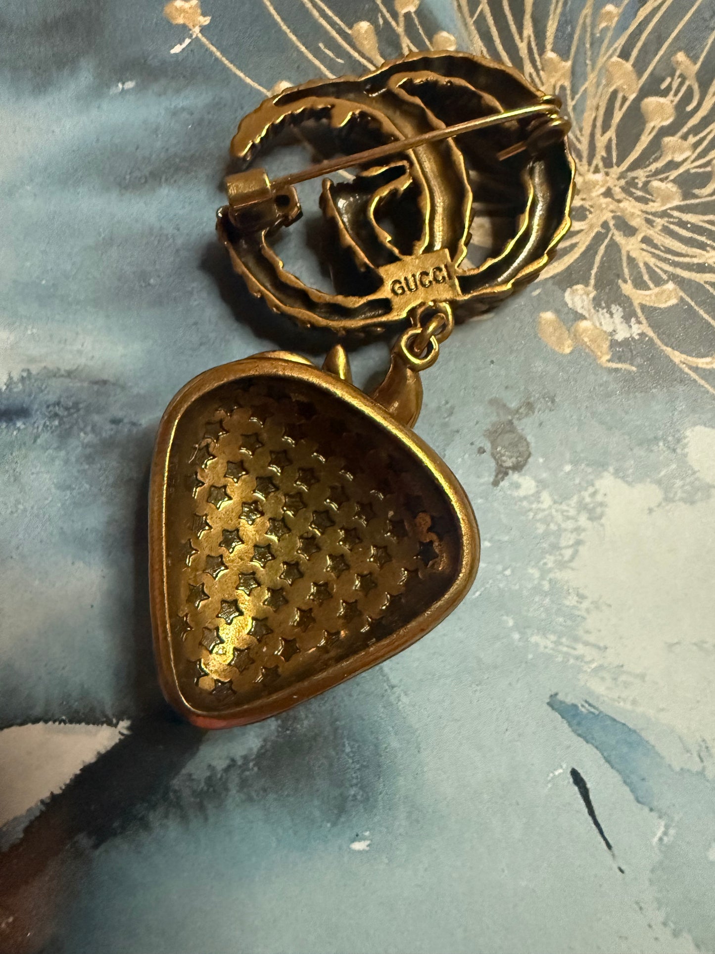 G Strawberry Pin