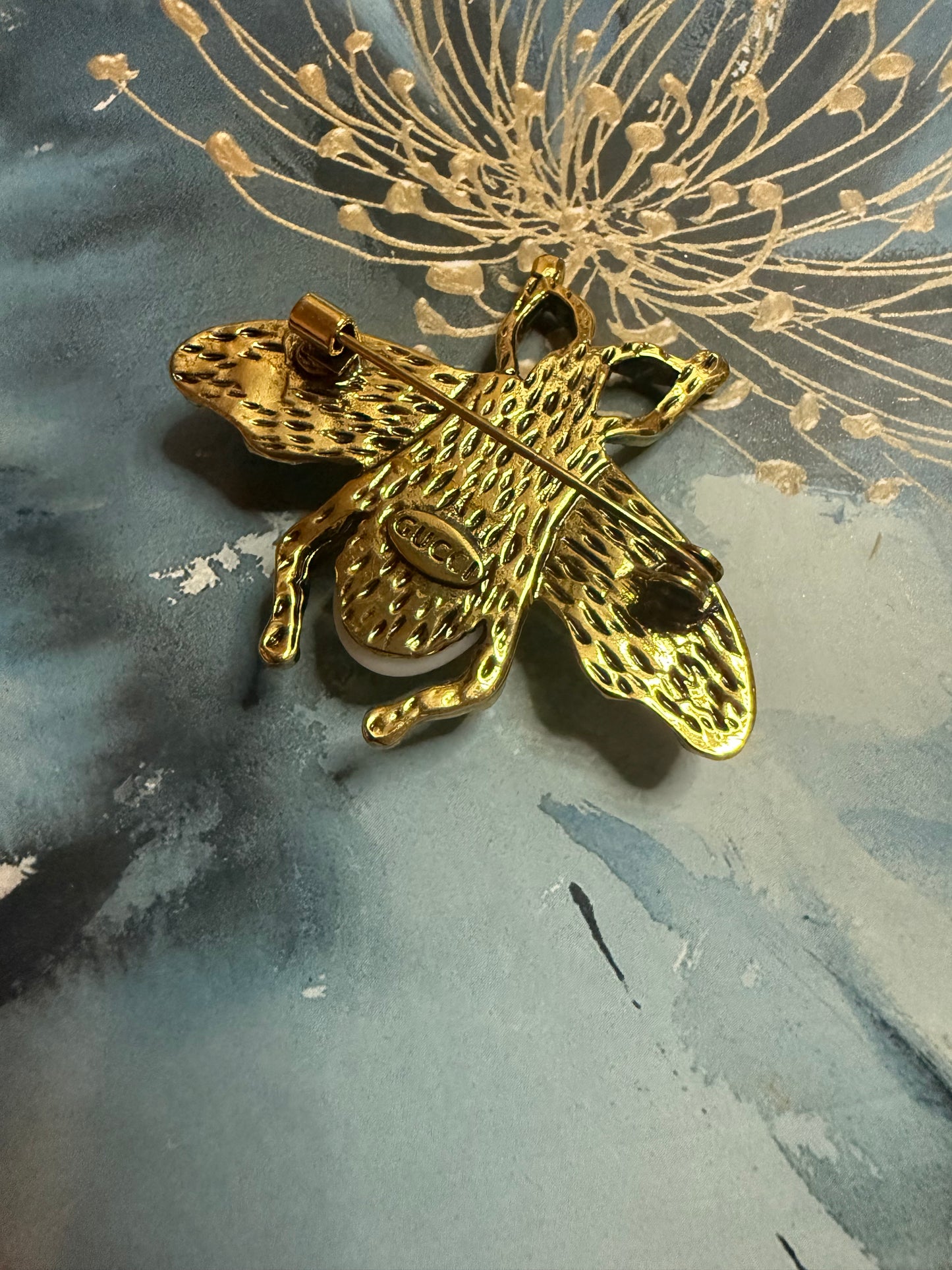 Goldtone Bee Pin