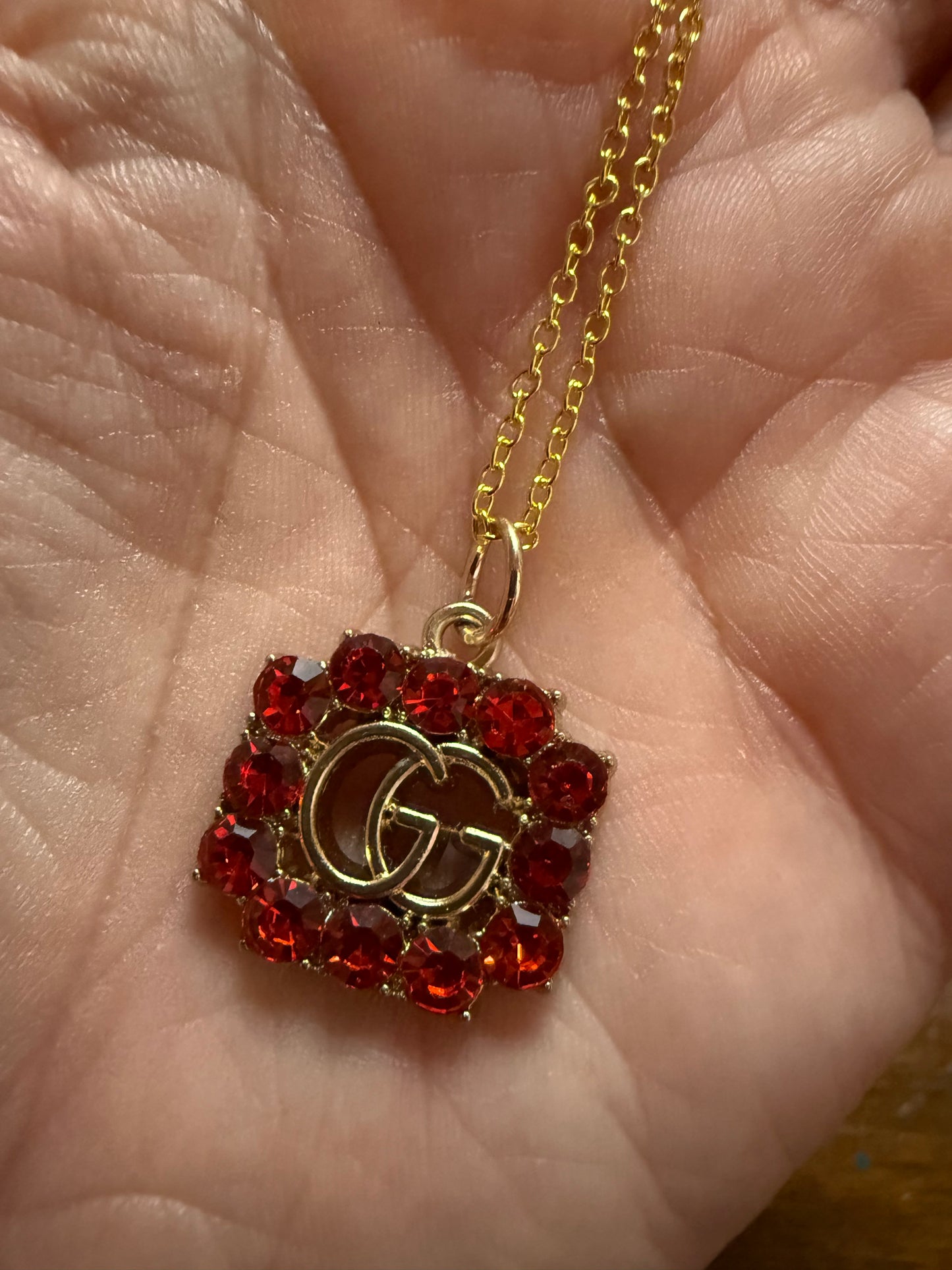Red Crystal Necklace