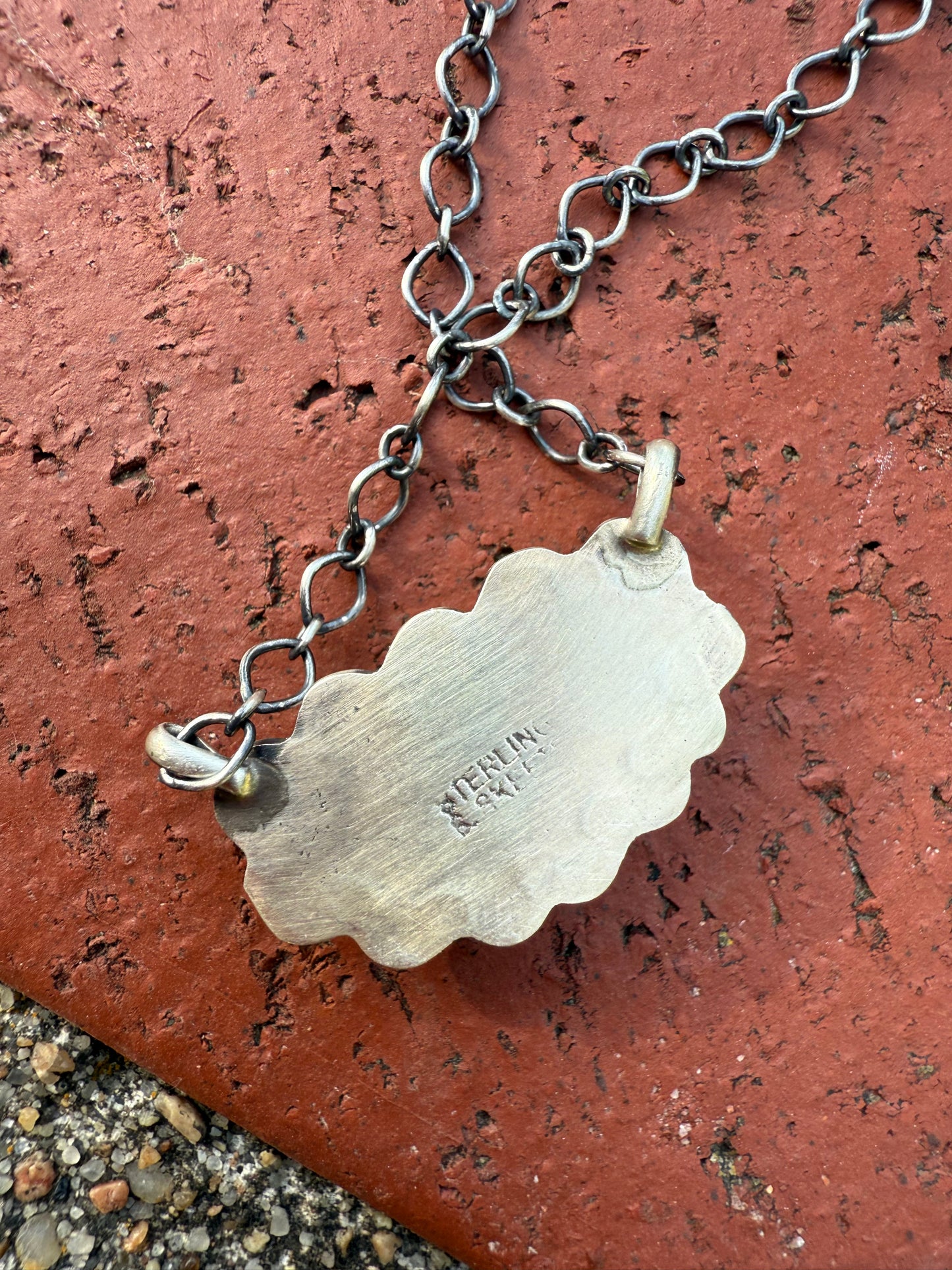 Scott Skeets Blackjack Bar Necklace