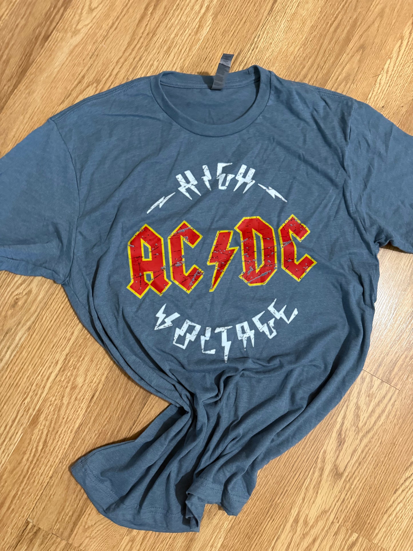 Classic AC DC Rock Tee