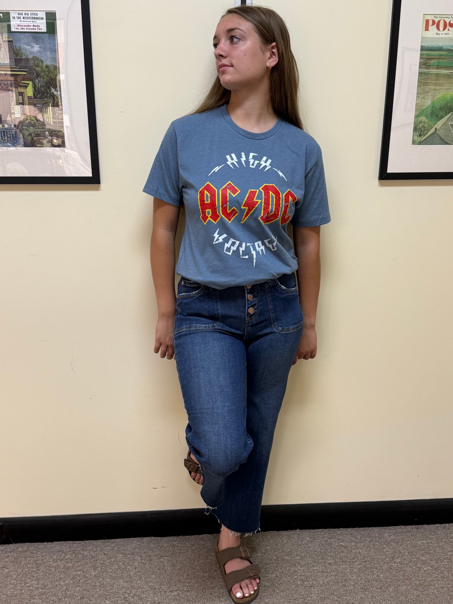 Classic AC DC Rock Tee