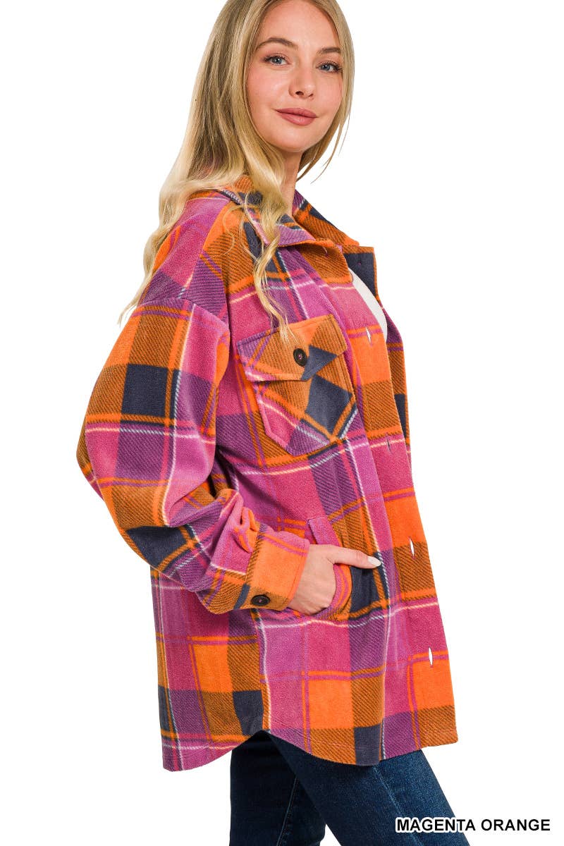 Fall Hocus Pocus Shacket With Pockets